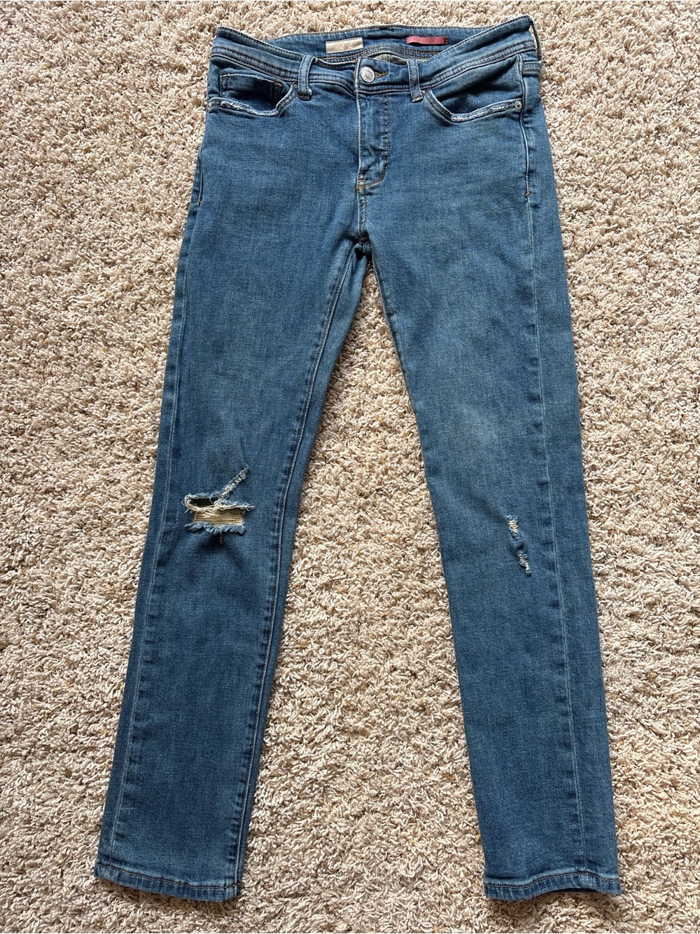Anthropologie Pilcro Slim Boyfriend Jeans Size 25
